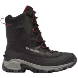 Columbia Wasserfeste Schuhe Bugaboot III Black Bright Red für Herren Größe 42,5 schwarz