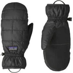 Patagonia Warme und wasserfeste Fäustlinge &ndash; PrimaLoft® Unisex Nano Puff Mitts Nano Puff Mitts Black für Herren Größe M schwarz