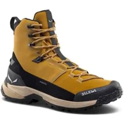 Salewa Vielseitige warme Herrenschuhe Puez Winter Mid Ptx M Golden Brown/Black für Herren Größe 42 Braun