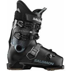 Salomon Skischuhe Sense 70T GW  aus Wolle Kindergröße 22/22,5 schwarz