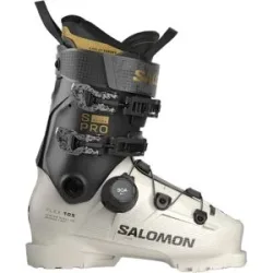 Salomon Chaussures de ski all-mountain S/Pro Supra S Boa 105 W für Damen aus Aluminium Größe 38-39 Grau