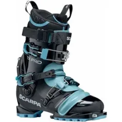 Scarpa Telemark-Schuhe &ndash; Damen / Frauen &ndash; TX Pro W TX Pro W Black Polar Blue für Damen Größe 38 schwarz