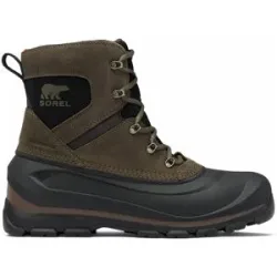 Sorel Warme, wasserfeste, steigende Schuhe Buxton Lace Boot WP M Major Black für Herren aus Leder Größe 41 Braun