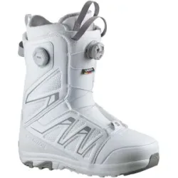 Salomon Snowboardboots Launch BOA SJ BOA White/Alloy für Herren Größe 46,5 Weiß