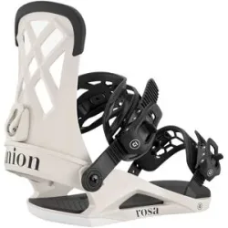 Union Freestyle-Snowboardbindungen &ndash; Damen / Frauen &ndash; Rosa Rosa Bone für Damen Größe 41-43 Weiß