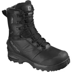 Salomon Wanderschuhe Toundra Pro CSWP Schwarz/Schwarz/Magnet für Herren aus Leder Größe 42 schwarz