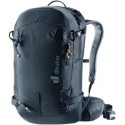 Deuter Ski-Rucksack Freerider 30 Black für Herren schwarz