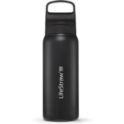 Lifestraw Filterflasche  Go Filtrante Stainless Steel 700ml  schwarz
