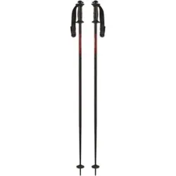 Komperdell Stöcke Skistöcke Feldflasche / Trinkflaschen Alpine Schnapspole  Größe 120 cm schwarz
