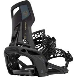 Nidecker All-Mountain Snowboard-Bindungen Supermatic OG Black  aus Nylon Größe 37,5-41 schwarz