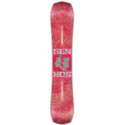 Nidecker All-Mountain Freestyle Snowboard Sensor 2026 für Herren Größe 153 cm Rot