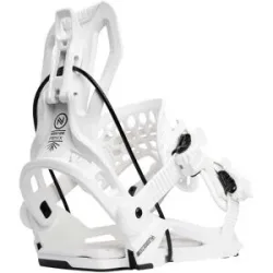 Nidecker Snowboard-Bindungen Flow Fenix White  Größe 37,5-41 Weiß