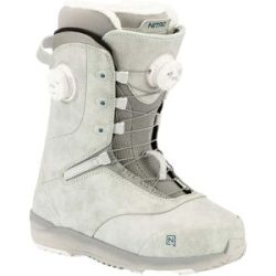 Nitro All-Mountain Snowboard Boots Crown Boa Light Grey für Damen aus Wolle Größe 41 1/3 Grau