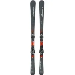 Nordica Ski Set inkl. Bdg. Ski Alpin Spitfire CA FDT + TP2 Compact 10 FDT 2026 für Herren Größe 168 cm Grau