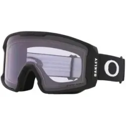 Oakley Skibrille Line Miner M Matte Black Prizm Clear  schwarz
