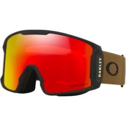Oakley Skibrille Line Miner L Army Green Corduroy Prizm Torch  Braun