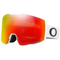 Oakley Skibrille Fall Line M Matte White Prizm Torch  Weiß