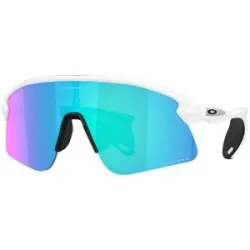 Oakley Sonnenbrille Stunt Devil S Matte White/Prizm Sapphire für Herren aus Wolle Weiß