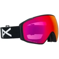 Anon Ski /Snowboard Maske M4S Toric Black Perceive Sun Red  aus Wolle schwarz