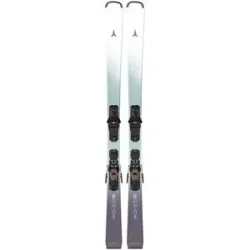 Atomic Ski Set inkl. Bdg. Skis de piste Cloud Q8 + M 10 GW 2027 für Damen Größe 154 cm Grau