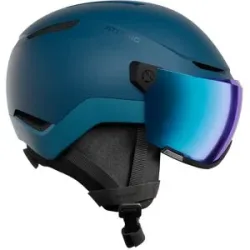 Atomic Casque de ski Revent Visor Stereo Deep Ocean für Herren Größe 55-59 cm Blau