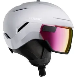 Atomic Casque de ski Savor GT Visor HD White Heather für Herren Größe 51-55 cm Weiß