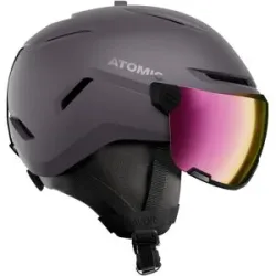Atomic Casque de ski Savor Visor HD Iron Ore für Herren Größe 55-59 cm Grau