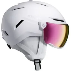 Atomic Casque de ski Savor Visor HD White Heather für Herren Größe 51-55 cm Weiß
