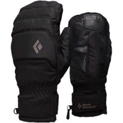 Black Diamond Fäustlinge für Ski aus PrimaLoft® und aus GORE-TEX Mission MX Mitts Black für Herren aus Leder Größe XL schwarz