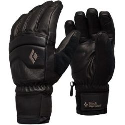 Black Diamond Freeride Handschuhe aus PrimaLoft® Spark Gloves Black Black für Herren aus Leder Größe M schwarz