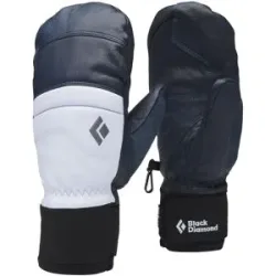 Black Diamond Freeride Fäustlinge aus PrimaLoft® W Spark Mitts Charcoal Belay Blue für Damen aus Leder Größe M Navy blau