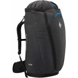 Black Diamond Widerstandsfähiger und wasserfester Kletterrucksack Creek 50 Black  Größe S/M schwarz