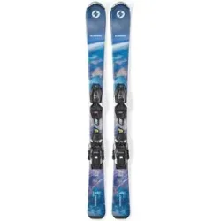 Blizzard Ski Set inkl. Bdg. Skis de piste Anomaly JR + FDT JR 4.5 2027  Kindergröße 110 cm Blau