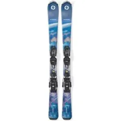 Blizzard Ski Set inkl. Bdg. Skis de piste Anomaly JR + FDT JR 7 2027  Kindergröße 140 cm Blau