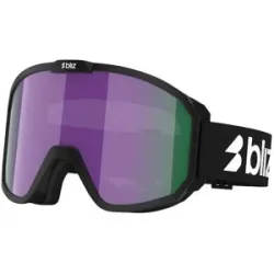 Bliz Skibrille Rave Matte Black Brown w/ Purple Multi  schwarz