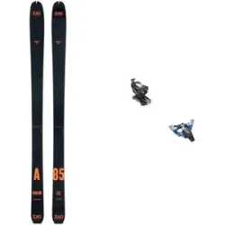 Zag Tourenski Tourenski-Set  Adret 85 2024 für Herren aus Wolle schwarz