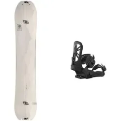 Salomon Splitboard Snowboard-Set Highpath Split 2023  Weiß