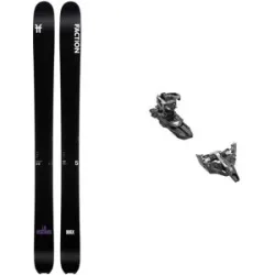 Faction Deep Powder Freeride-Ski Tourenski-Set  La Machine 5 Max 2024  schwarz