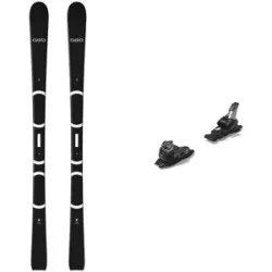 QEO Ski Ski Set inkl. Bdg. Pistenski Pack QEO 70 Black 2024  schwarz