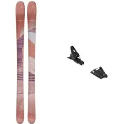 Blizzard Ski Set inkl. Bdg. All-Mountain Skier Pack Black Pearl 94 2026 für Damen Rosa
