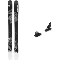 Faction Ski Set inkl. Bdg. All-Mountain-Ski Pack Prodigy 4 2025  aus Wolle schwarz