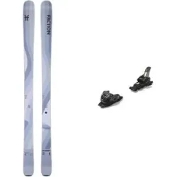 Faction Ski Set inkl. Bdg. All-Mountain-Ski Pack Dancer 1 Grey 2025  aus Holz Grau