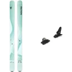 Faction Ski Set inkl. Bdg. All-Mountain-Ski Pack Dancer 3 Turquoise 2025  aus Holz Blau