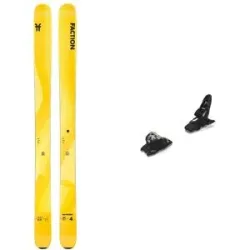 Faction Ski Set inkl. Bdg. Big-Mountain-Freeride-Ski Pack Dancer 4 2025  aus Holz Khaki