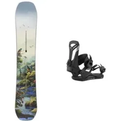 Burton Snowboard All-Mountain Pack Custom Jungle 2026 für Herren Grün