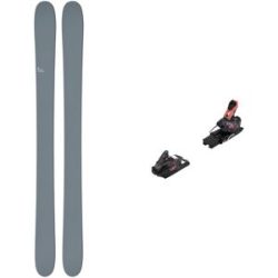 Candide Ski Set inkl. Bdg. Freeride Skifahren Pack AK 121 2026  aus Holz Grau