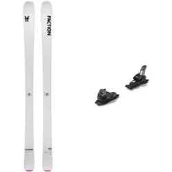 Faction Ski Set inkl. Bdg. Skier für Piste / All-Mountain Pack Dancer 79 White 2026  aus Wolle Weiß