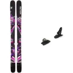 Faction Ski Set inkl. Bdg. All-Mountain / Freeride Skier Pack Prodigy 3 2026  aus Wolle schwarz