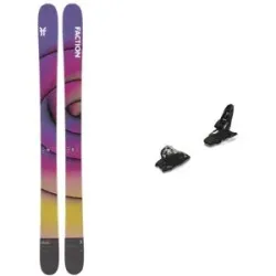 Faction Ski Set inkl. Bdg. Freeride Skifahren Pack Studio 3 2026  aus Holz Violett