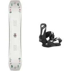 Jones Freestyle Snowboard Pack Tweaker Women's 2026 für Damen Weiß